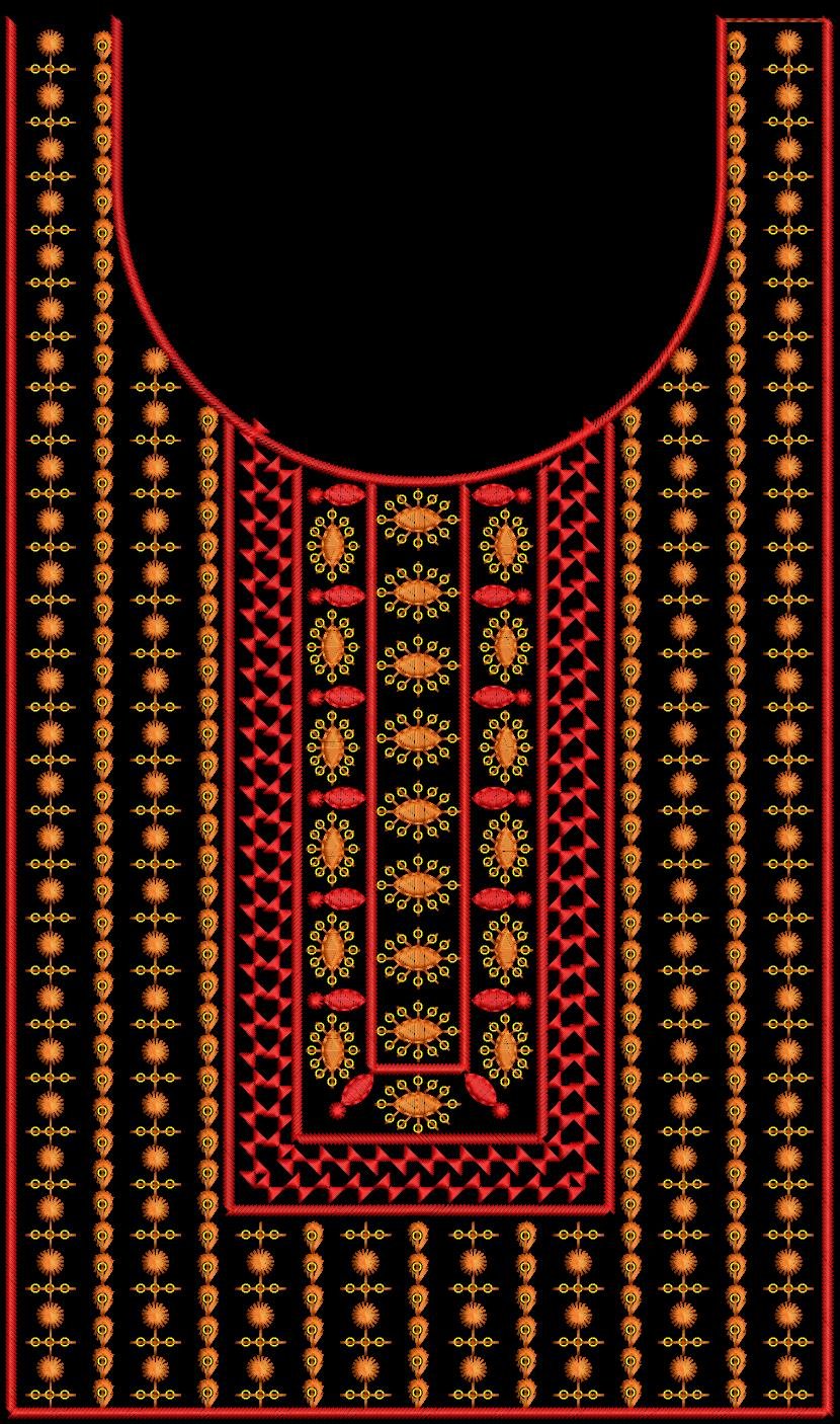 fancy kurti neck