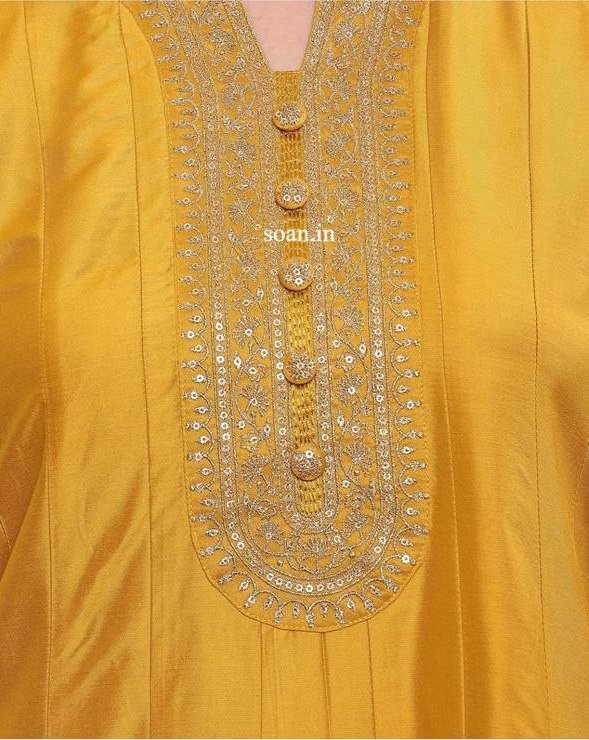 fancy kurti neck
