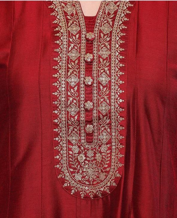 fancy kurti neck