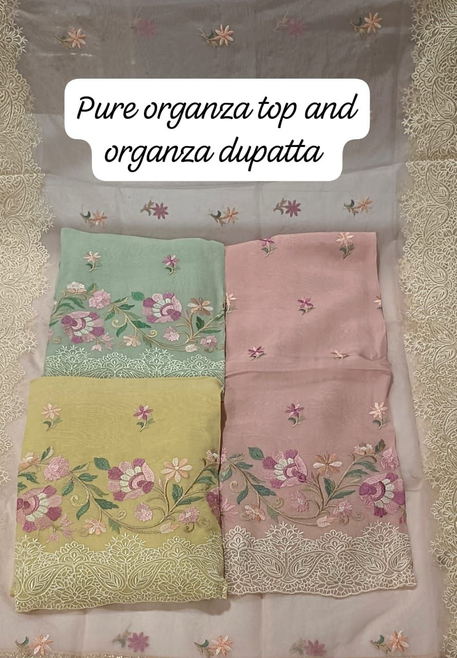 fancy top & dupatta