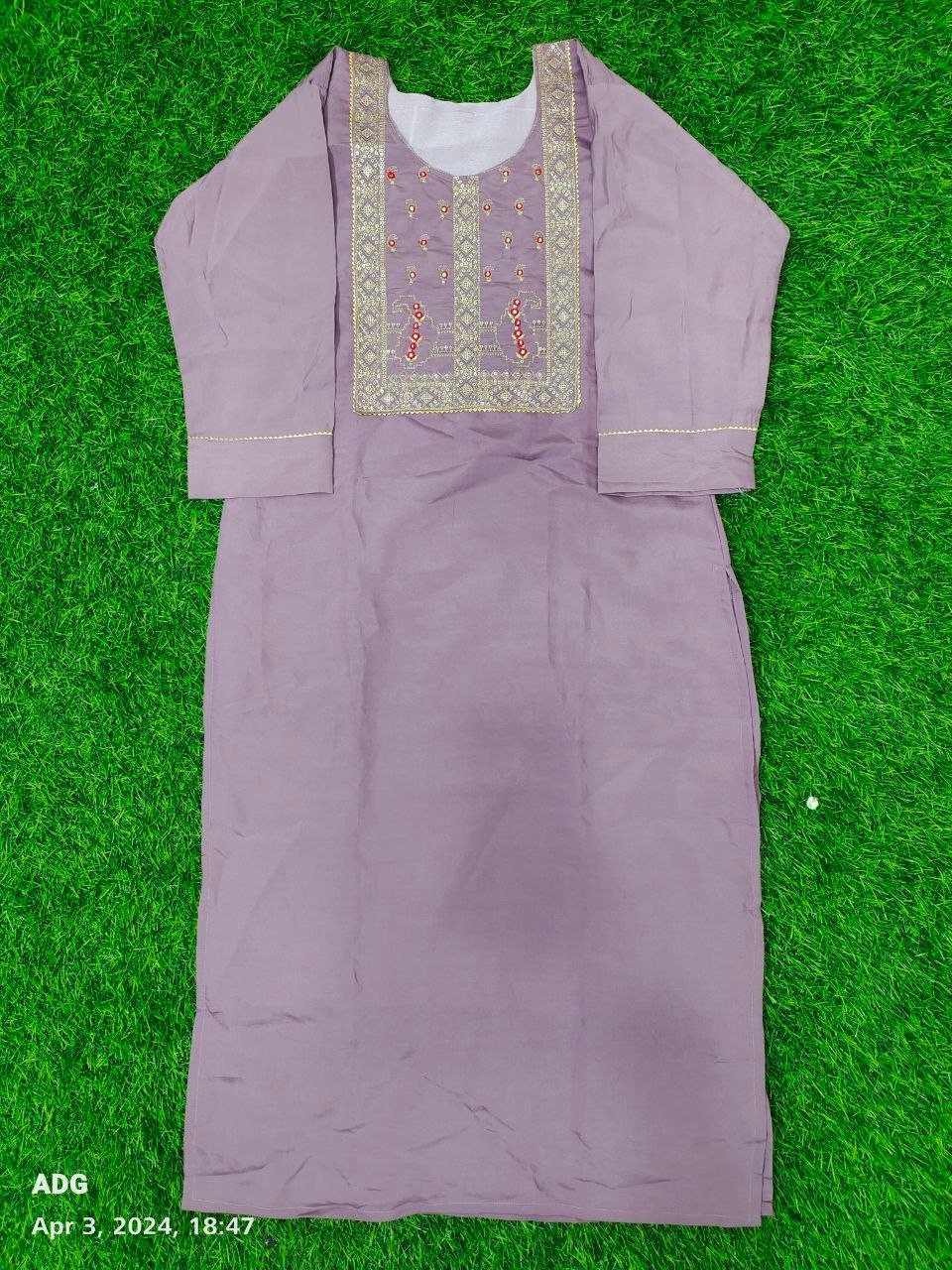 fancy kurti neck