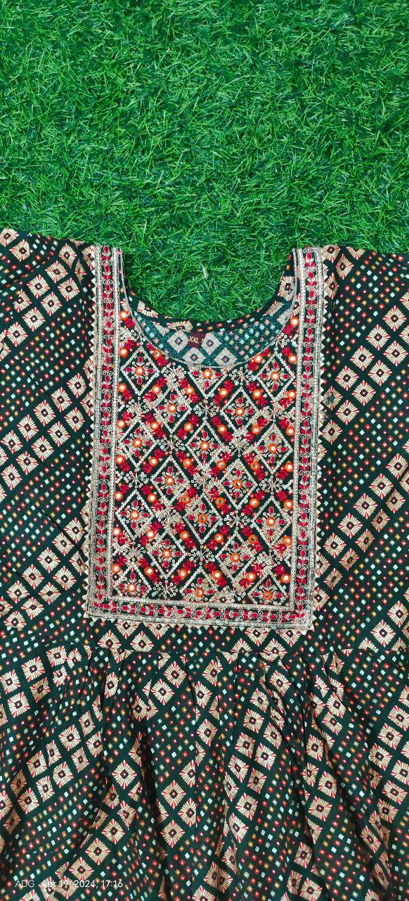 fancy kurti neck