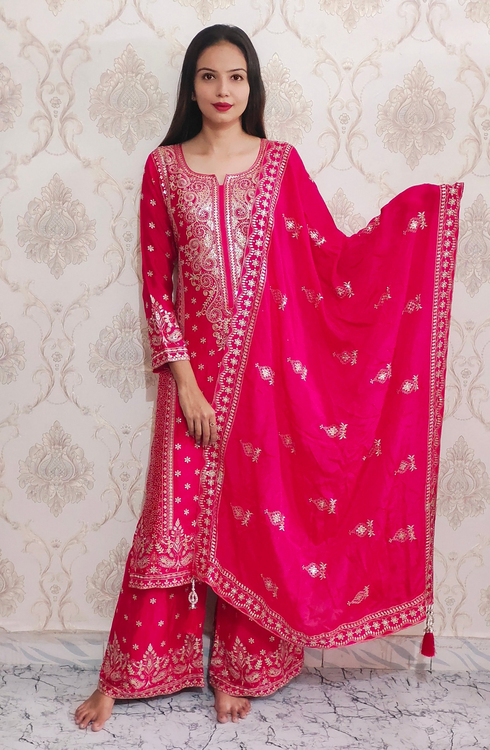 fancy top penal & dupatta
