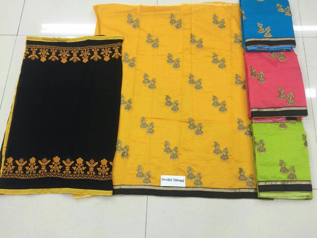 Daman & Single Head top & Duppata