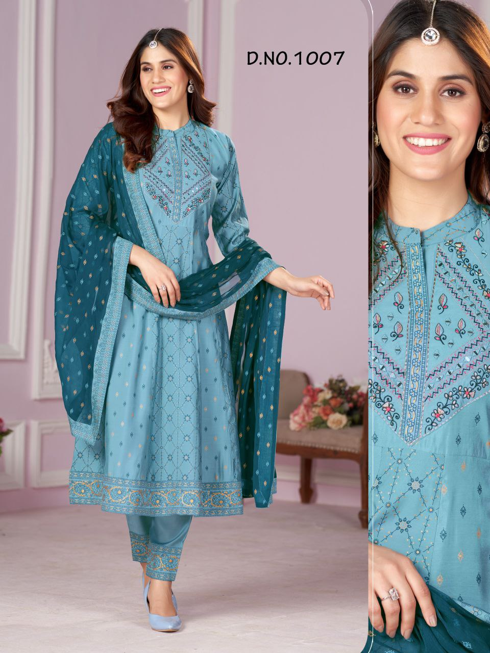 fancy kurti neck