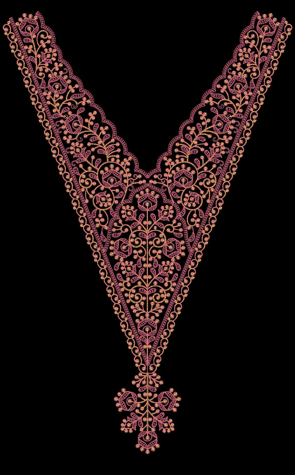 fancy kurti neck