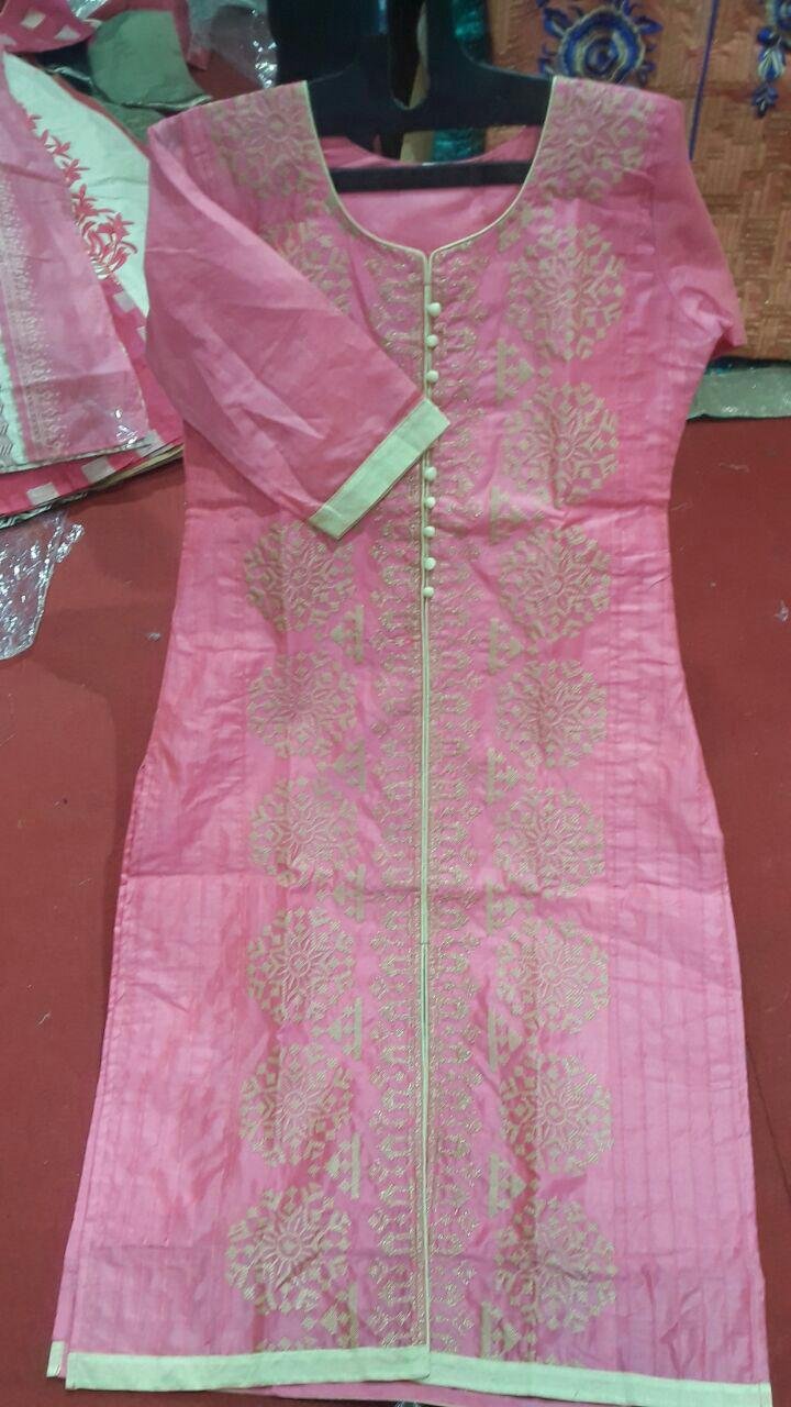 Daman & Single Head top & Duppata
