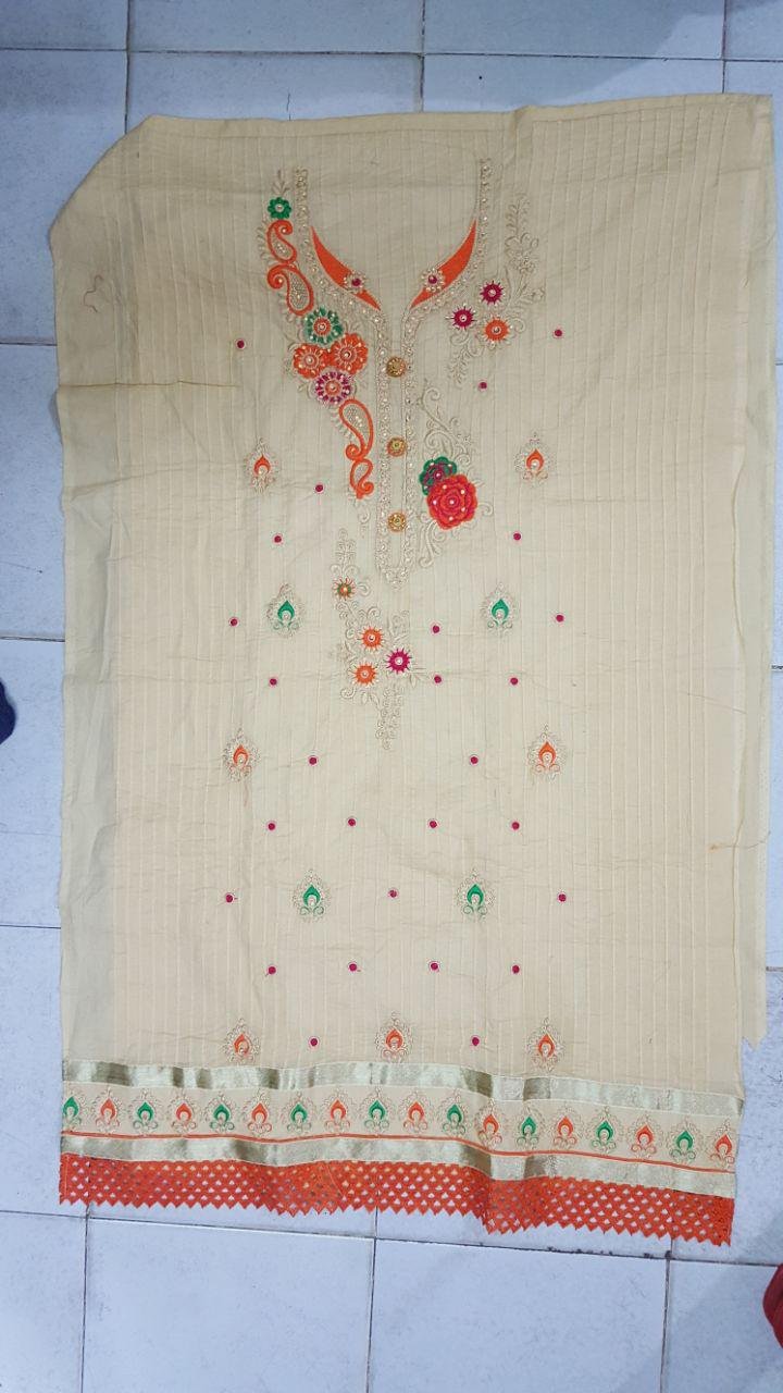 Daman & Single Head top & Duppata