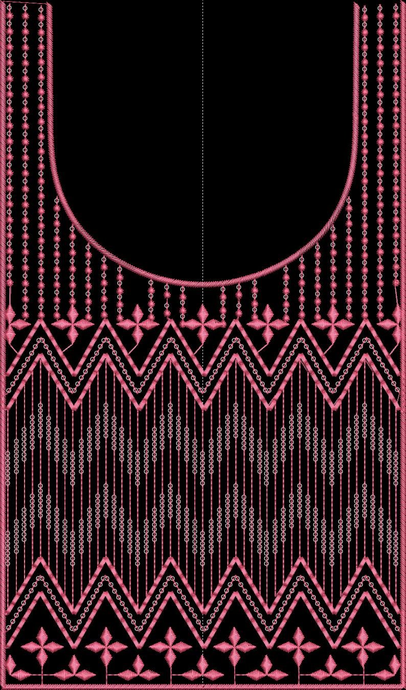 fancy kurti neck