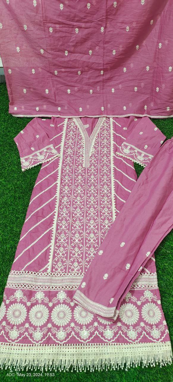 FANCY KURTI NECK PATTI DAMAN