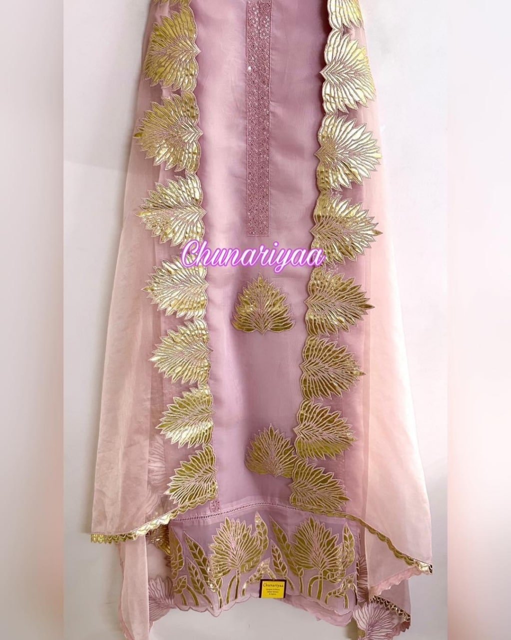 daman  & single head top dupatta