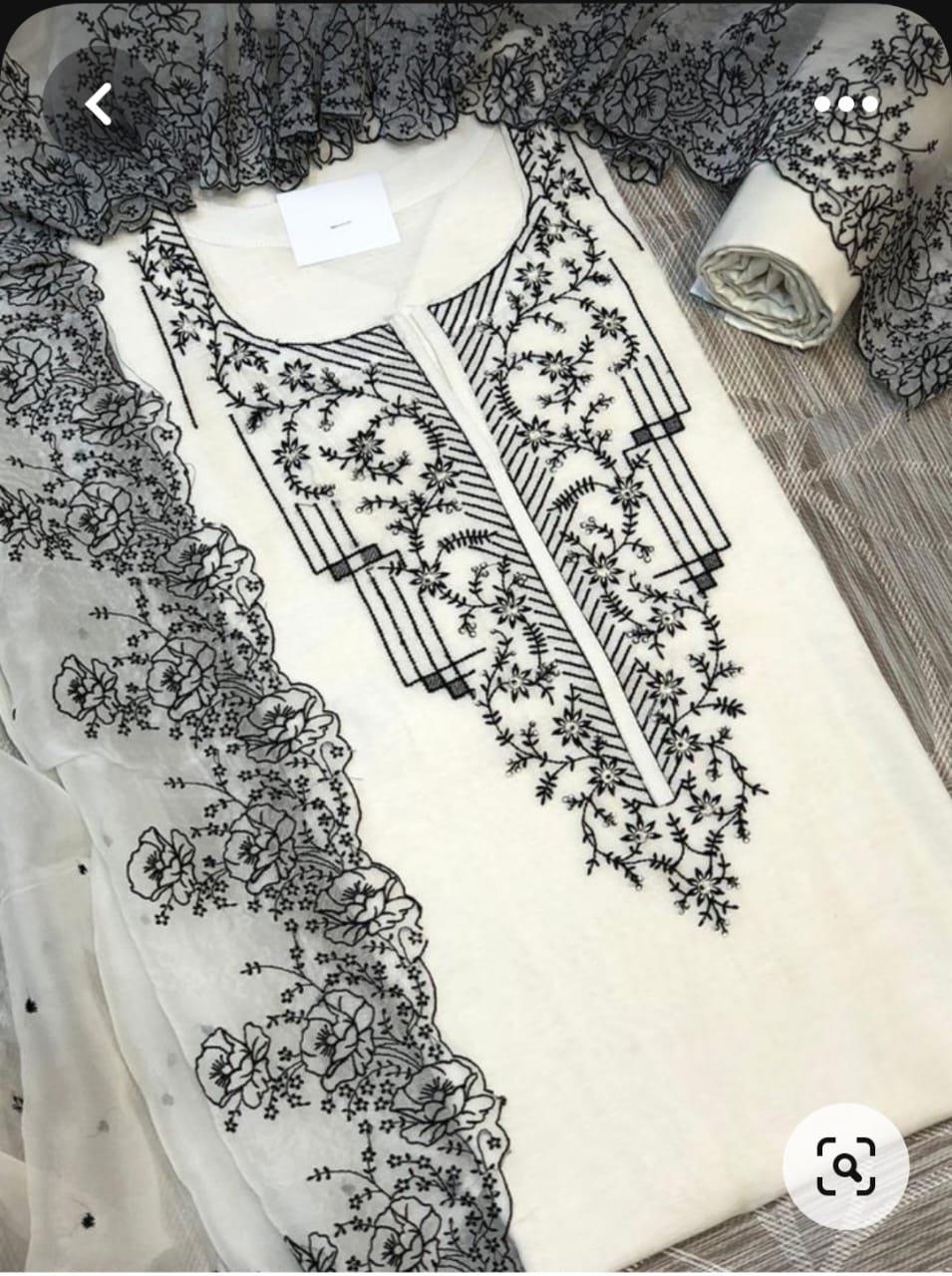 fancy top  & DUPATTA