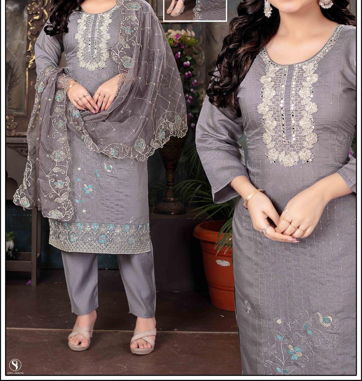 fancy top  penal  & dupatta