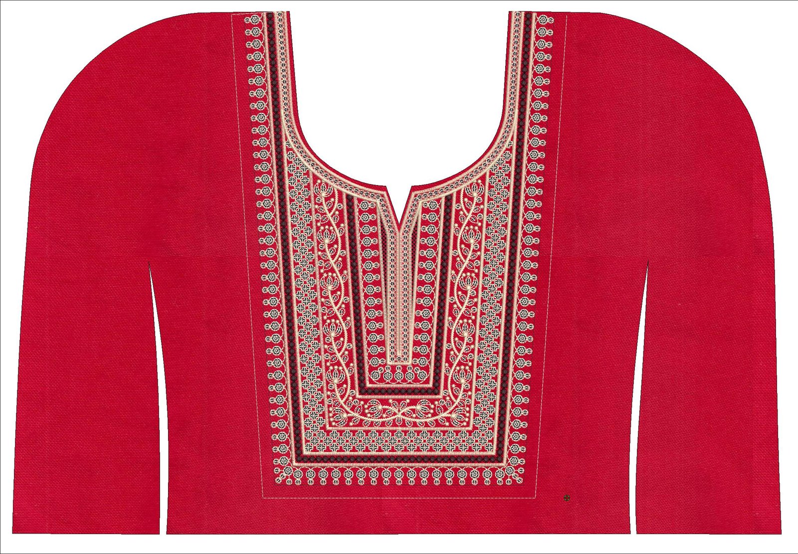 FANCY KURTI NECK