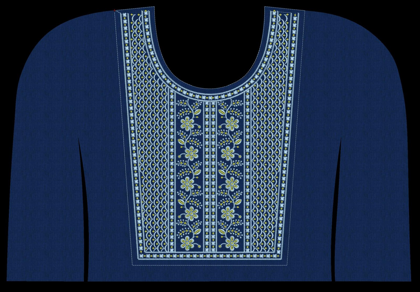 FANCY KURTI NECK