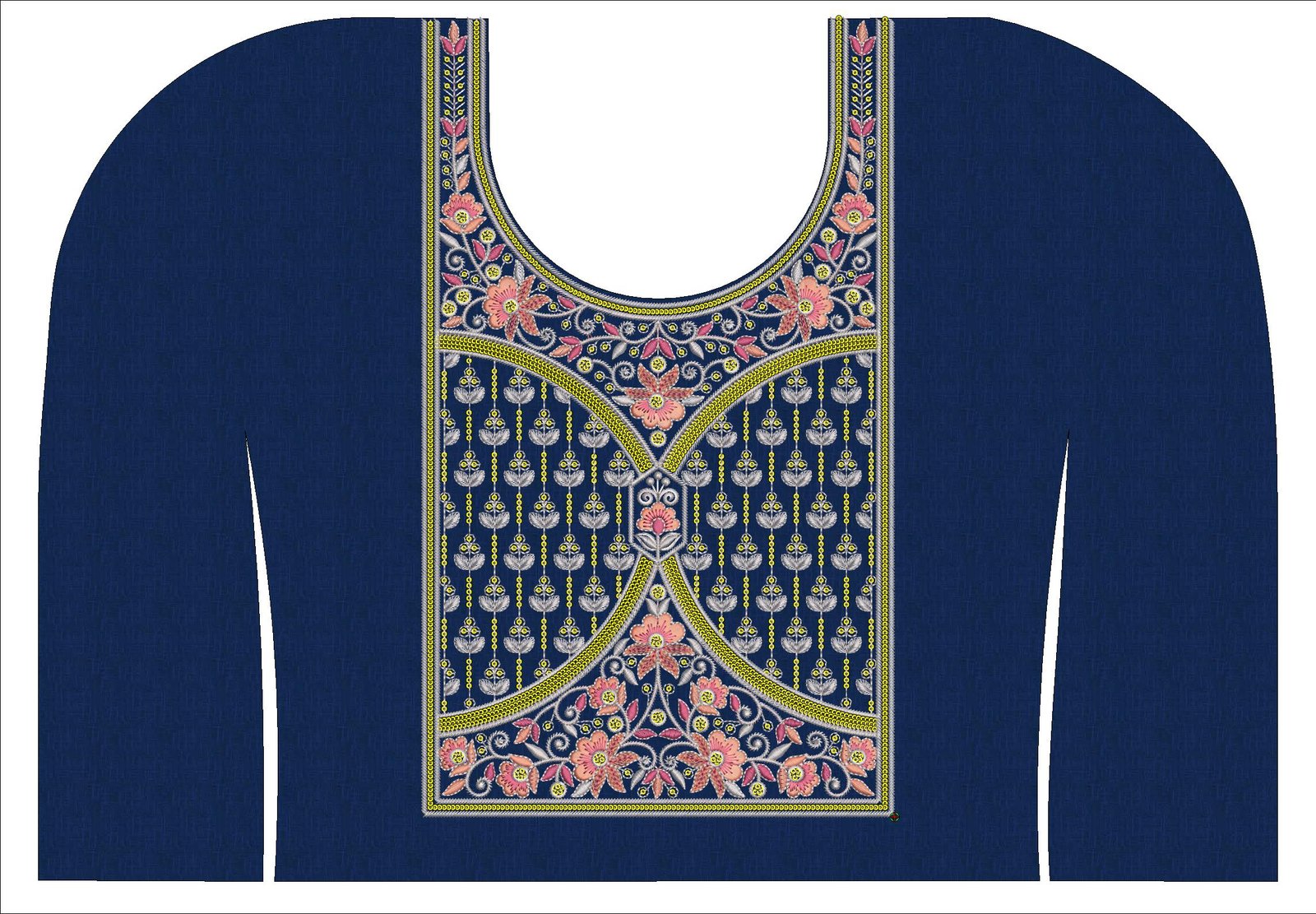 FANCY KURTI NECK
