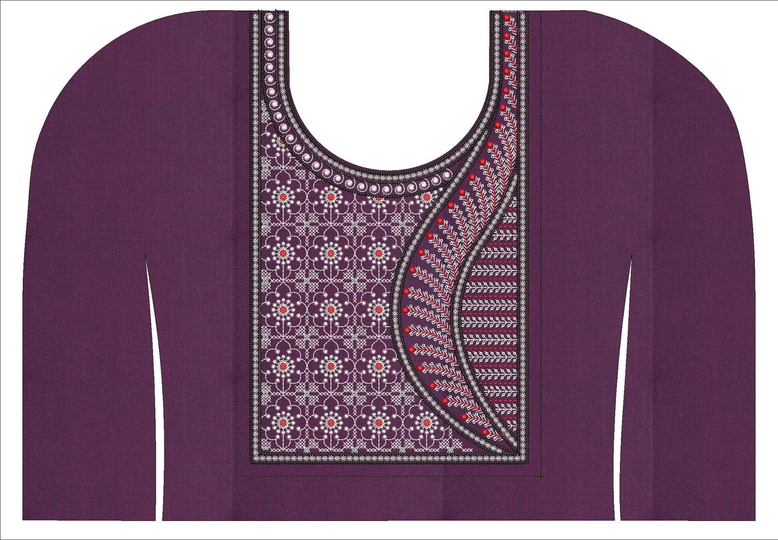 FANCY KURTI NECK