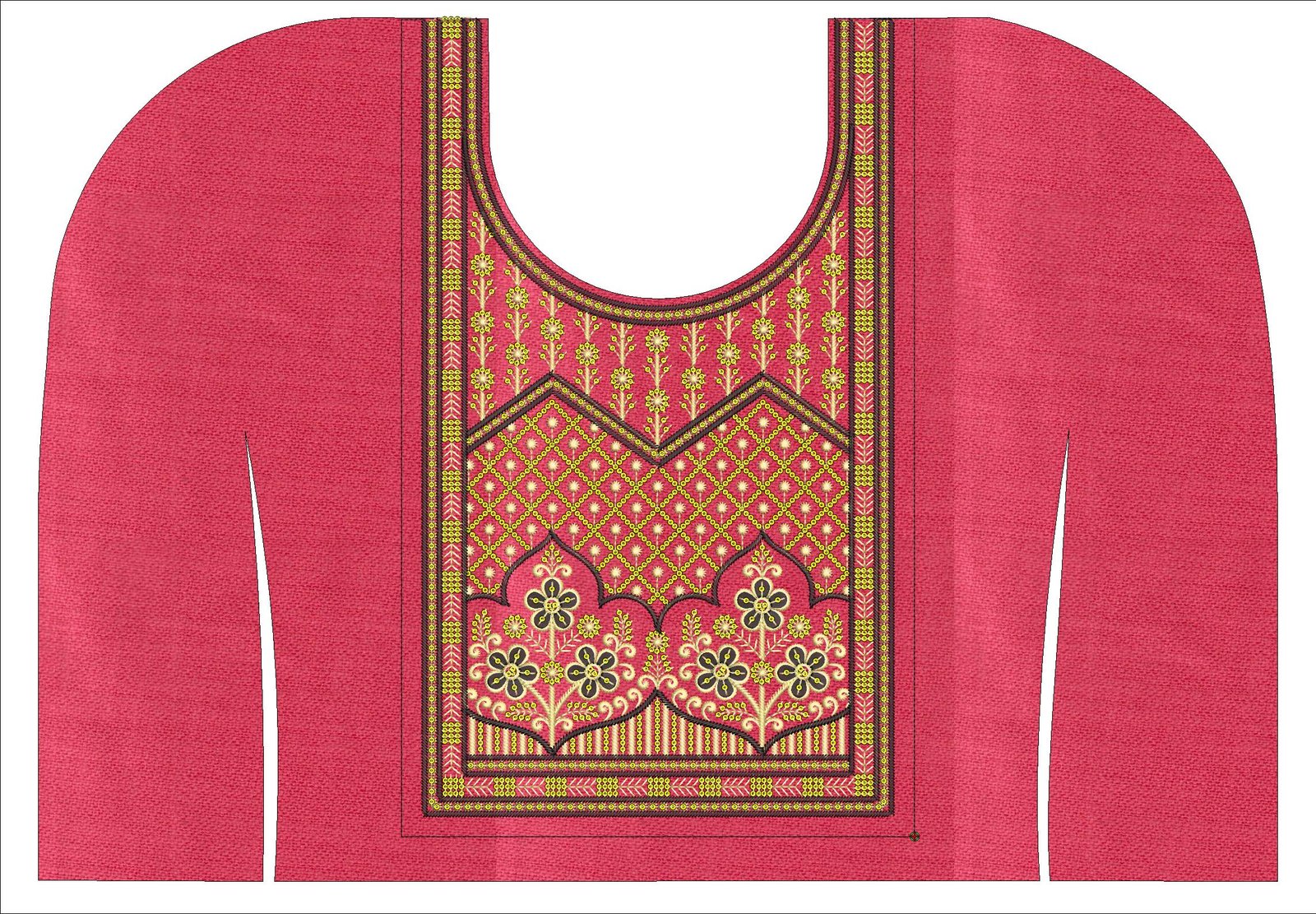 FANCY KURTI NECK