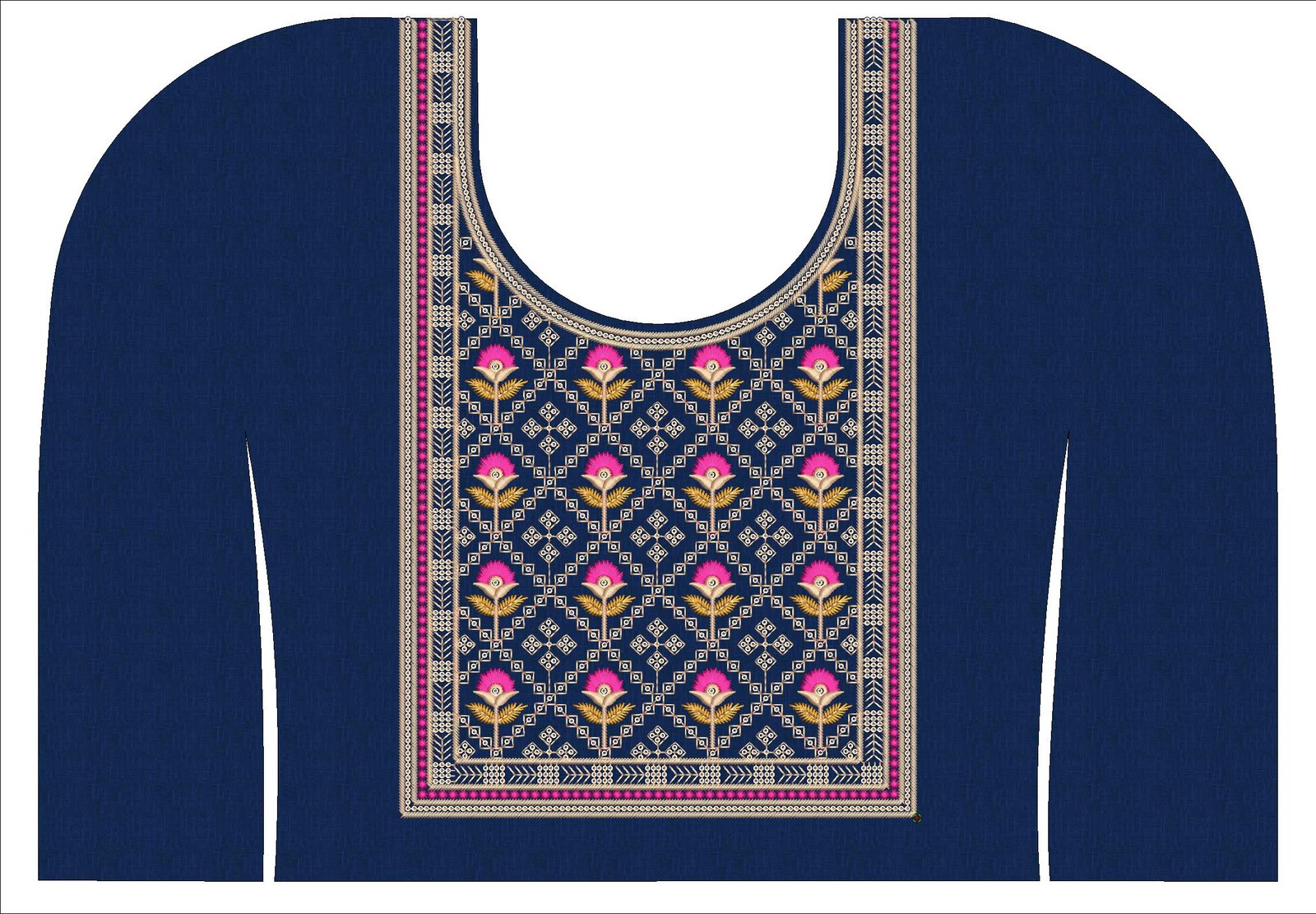 FANCY KURTI NECK