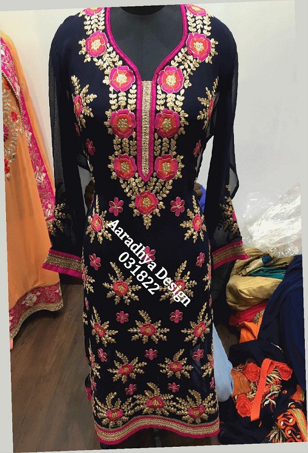 Daman & Single Head top & Duppata