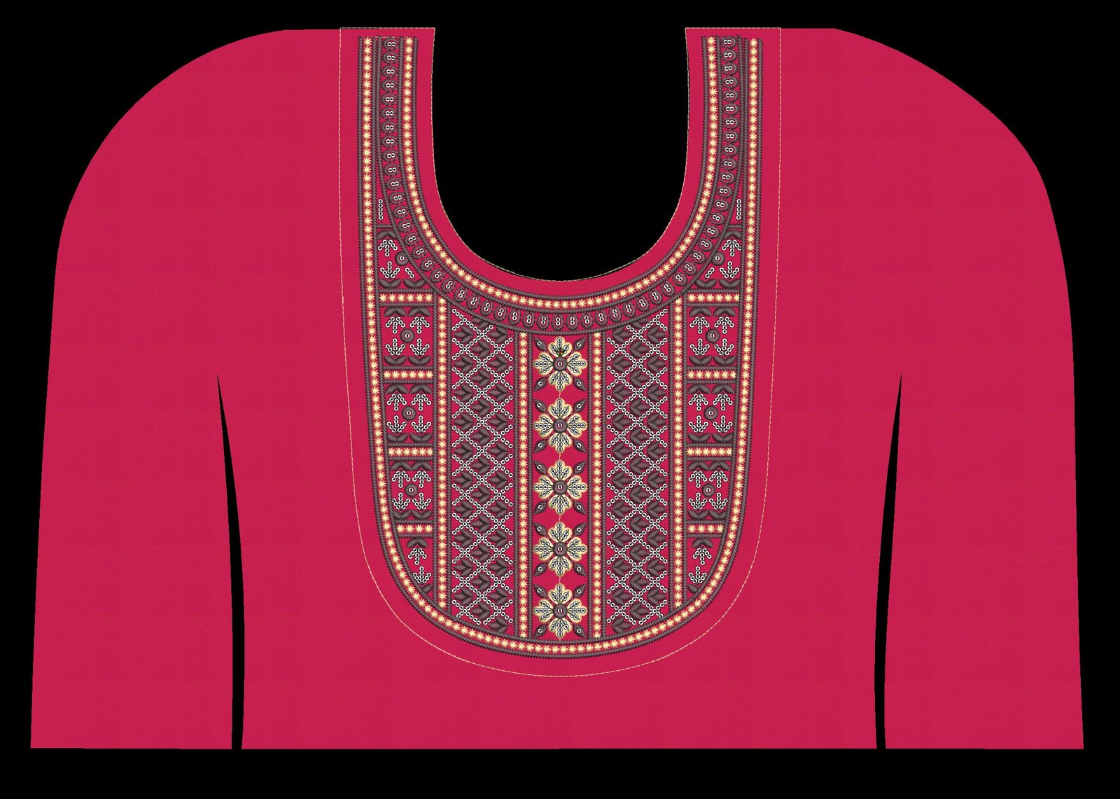 FANCY KURTI NECK