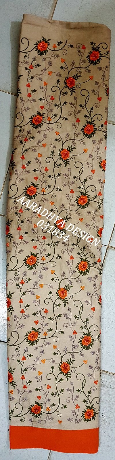 Daman & Single Head top & Duppata
