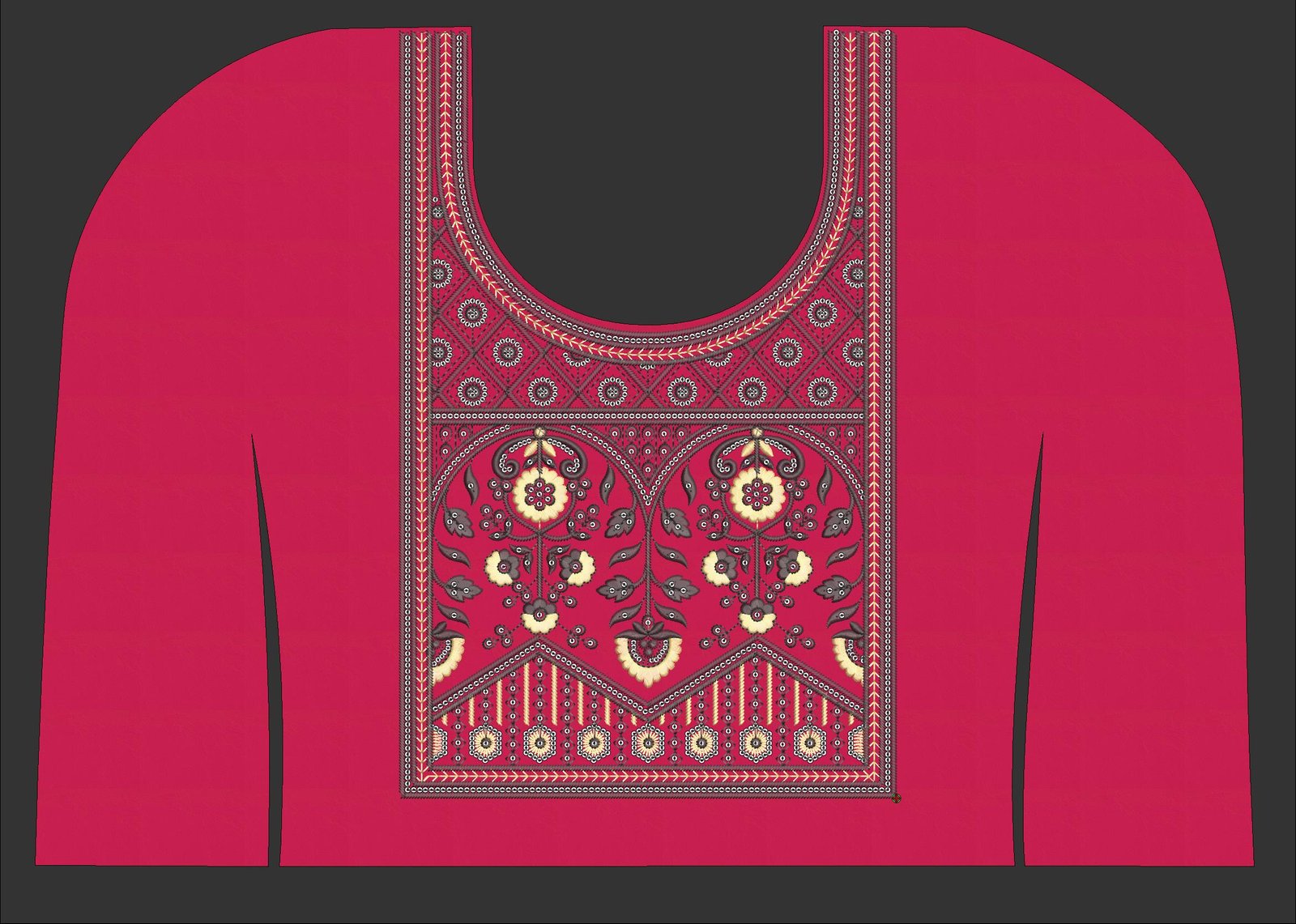 FANCY KURTI NECK