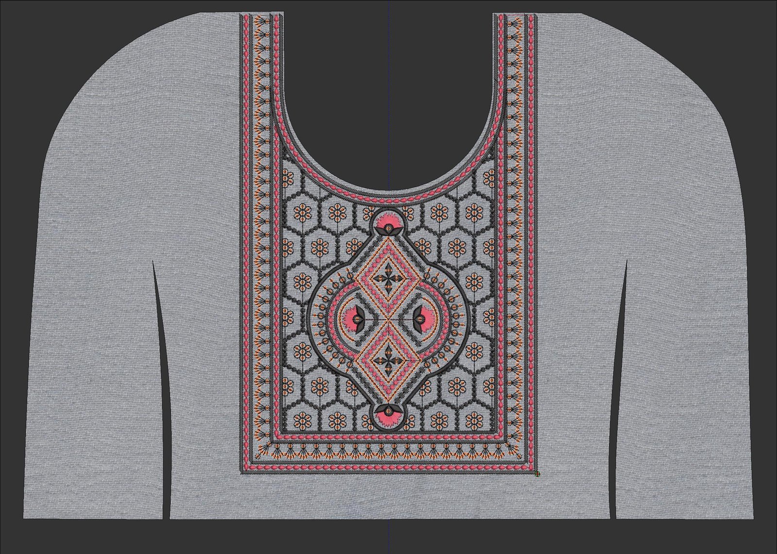 FANCY KURTI NECK