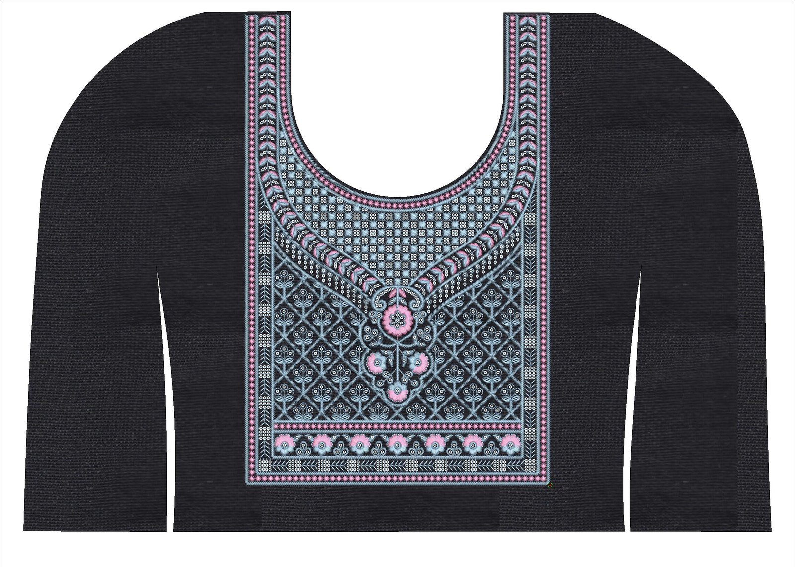 FANCY KURTI NECK