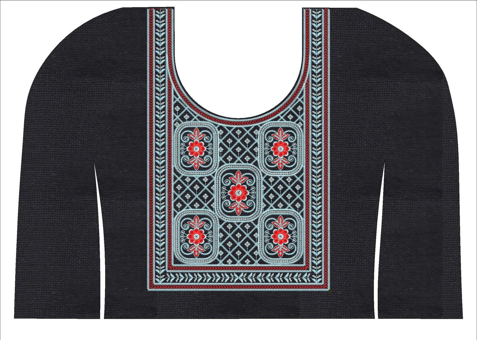 FANCY KURTI NECK