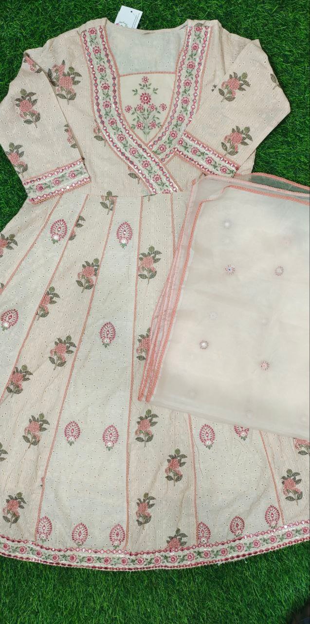fancy top  & DUPATTA