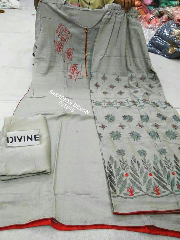 Daman & Single Head top & Duppata