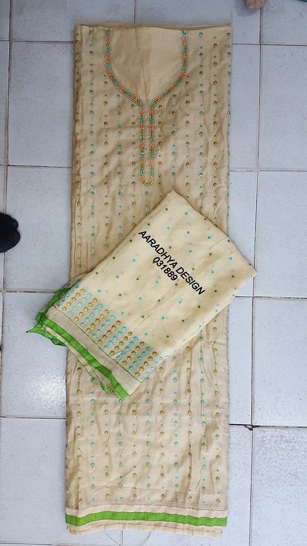 Daman & Single Head top & Duppata