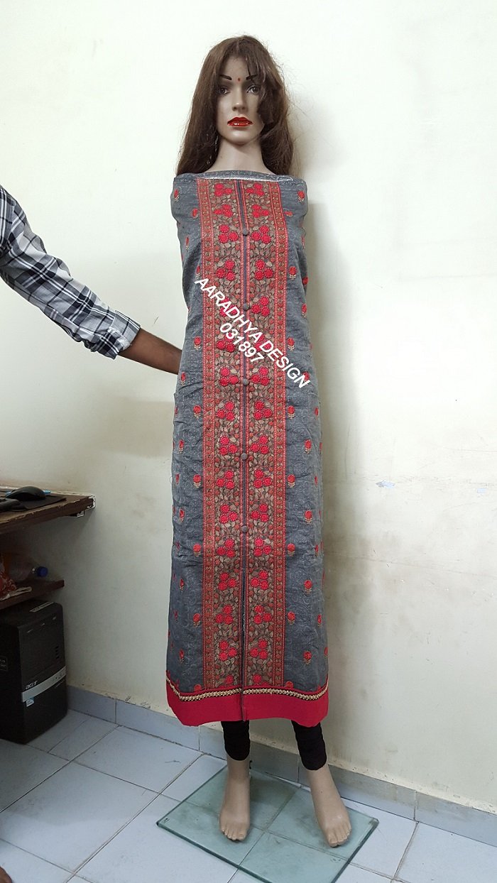 Daman & Single Head top & Duppata