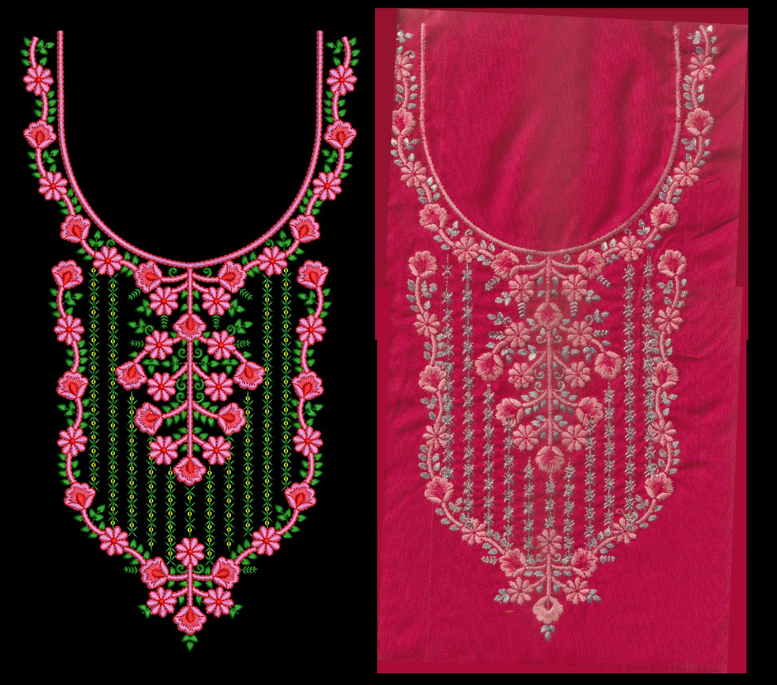 FANCY KURTI NECK