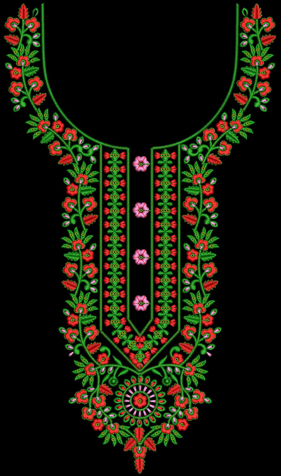 FANCY KURTI NECK