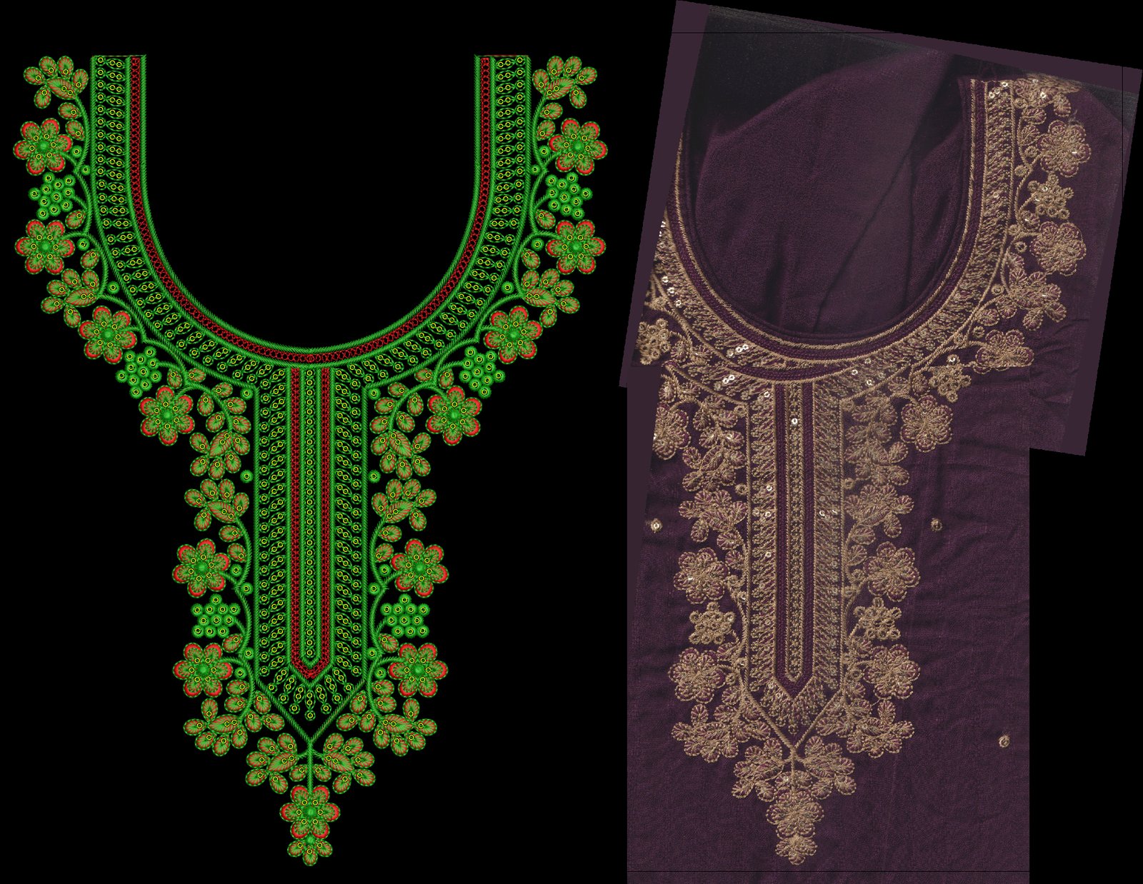 FANCY KURTI NECK