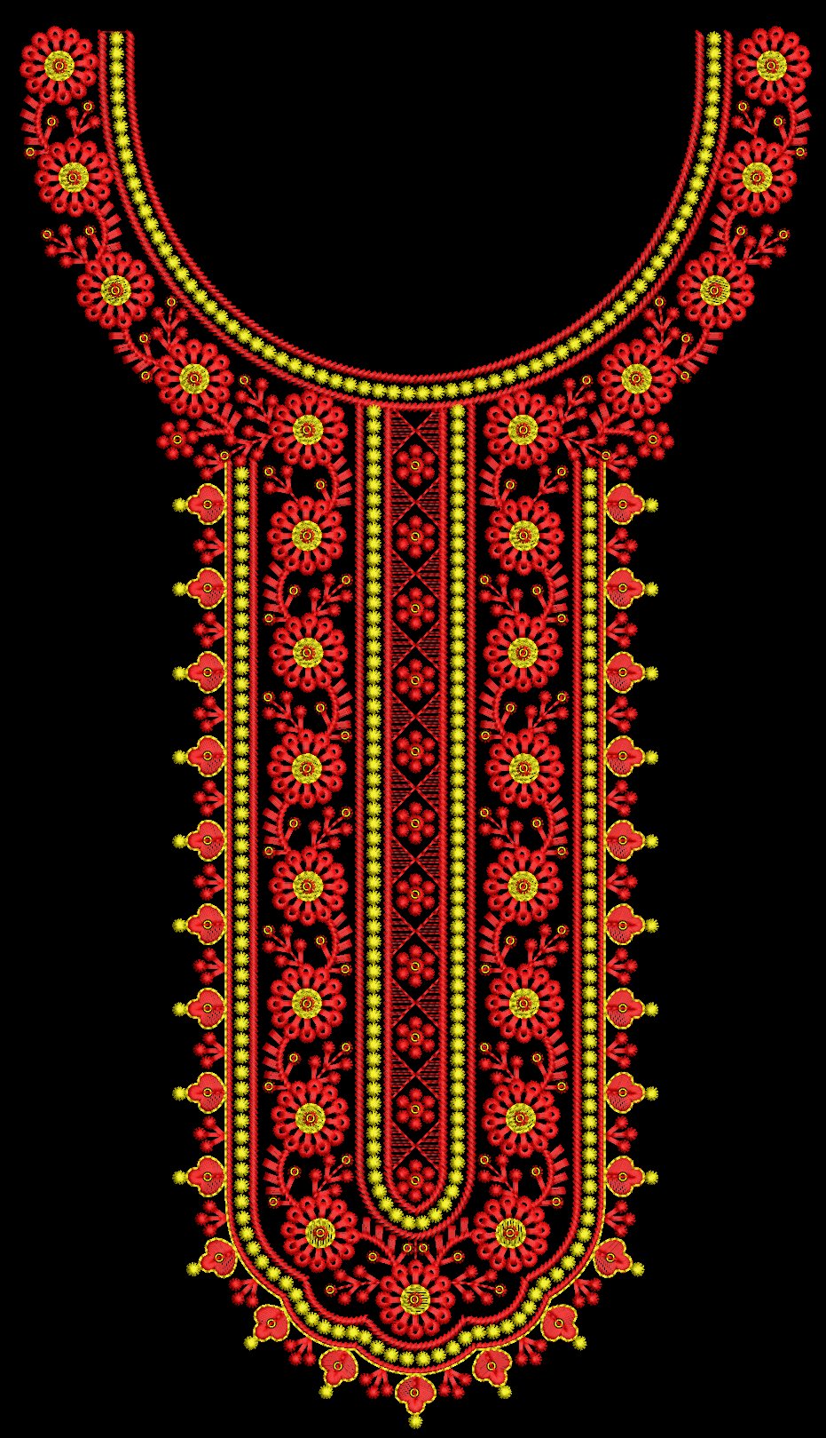 FANCY KURTI NECK
