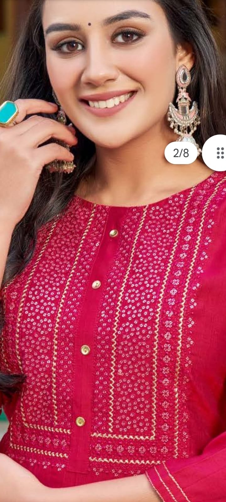 FANCY KURTI NECK