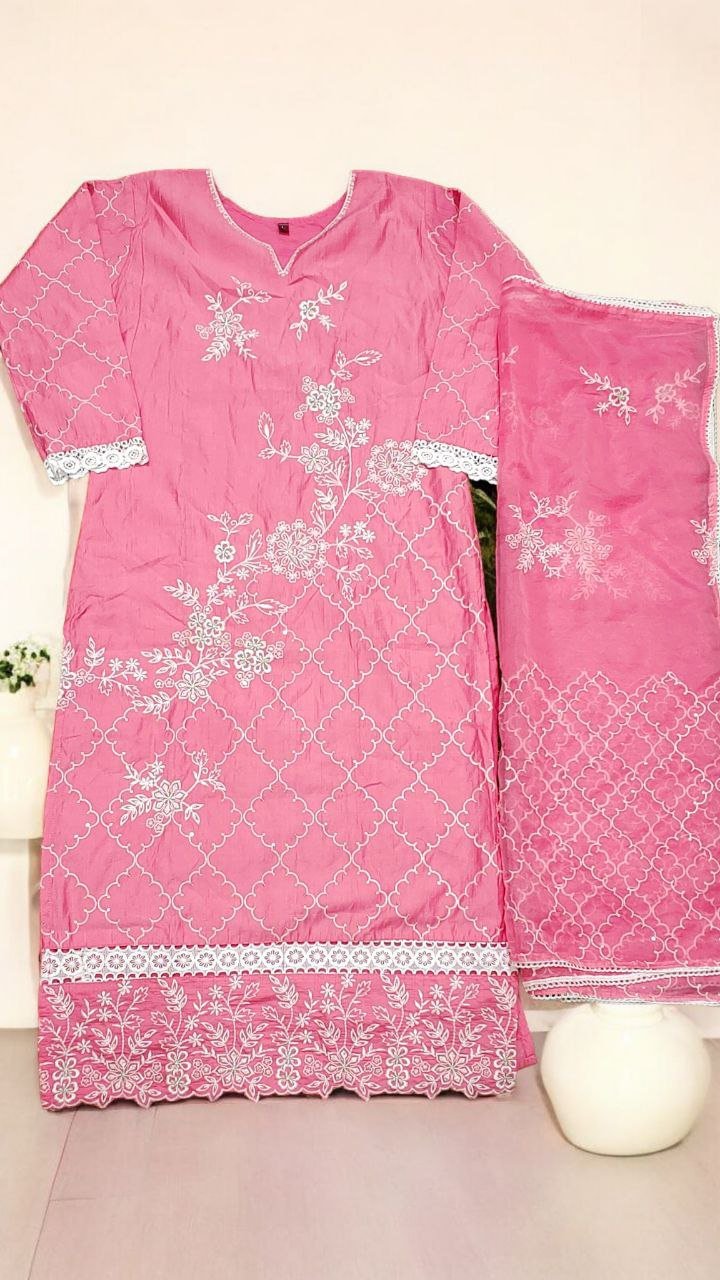 fancy top  penal & dupatta