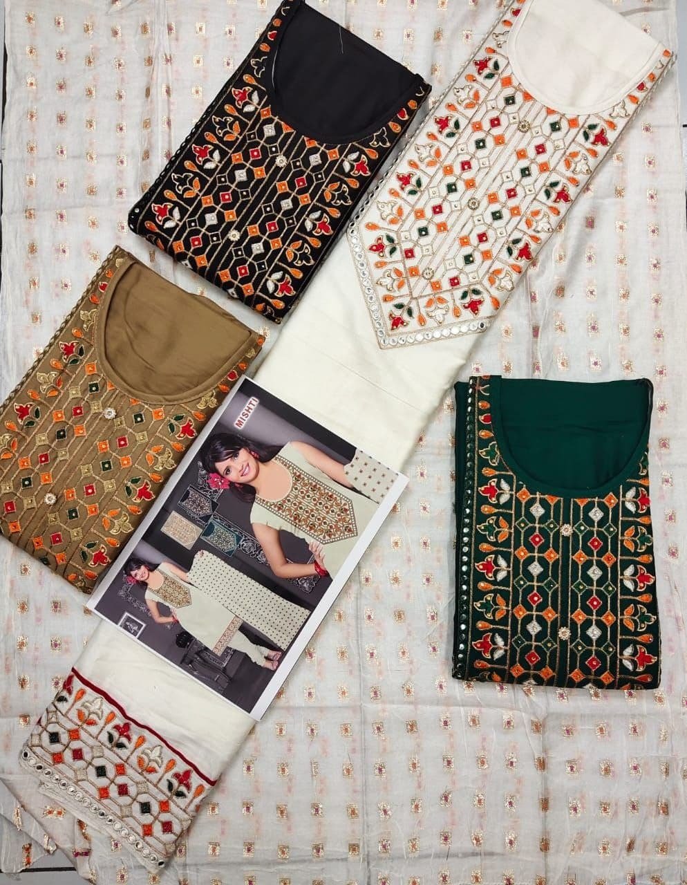 fancy top & daman