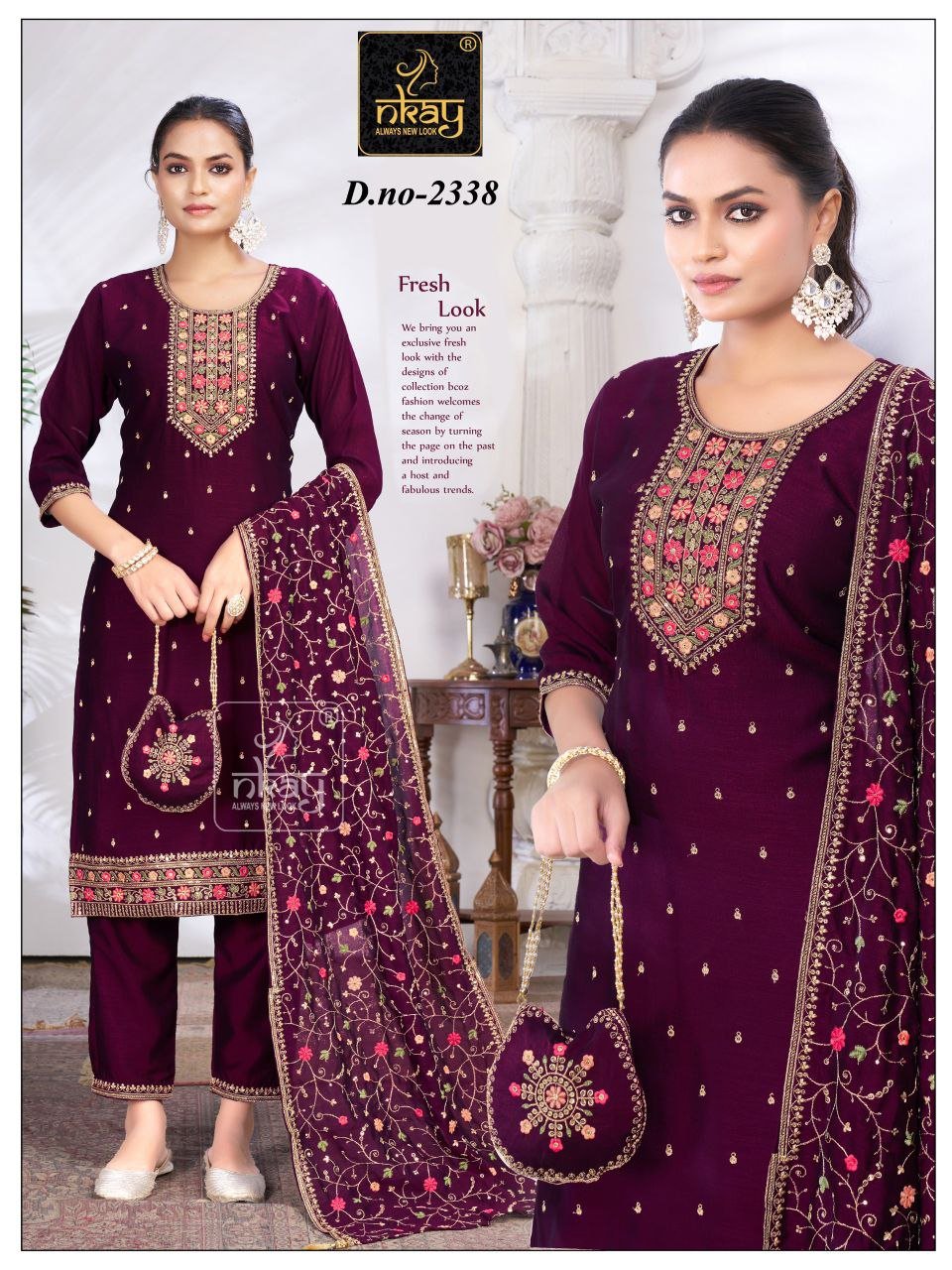 fancy top & dupatta