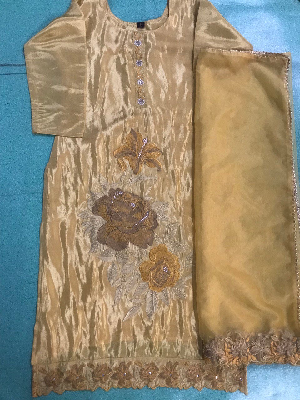 fancy top  penal & dupatta