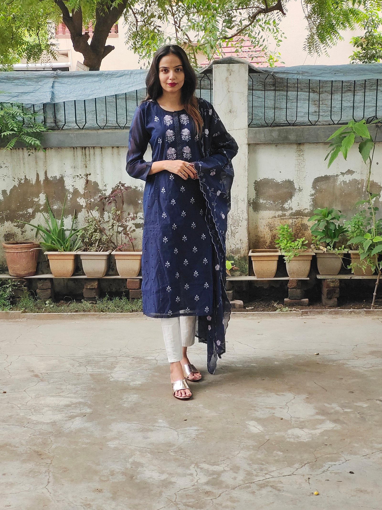 fancy top  penal & dupatta