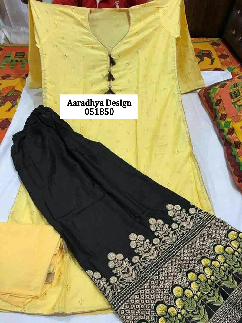 Daman & Single Head top & Duppata
