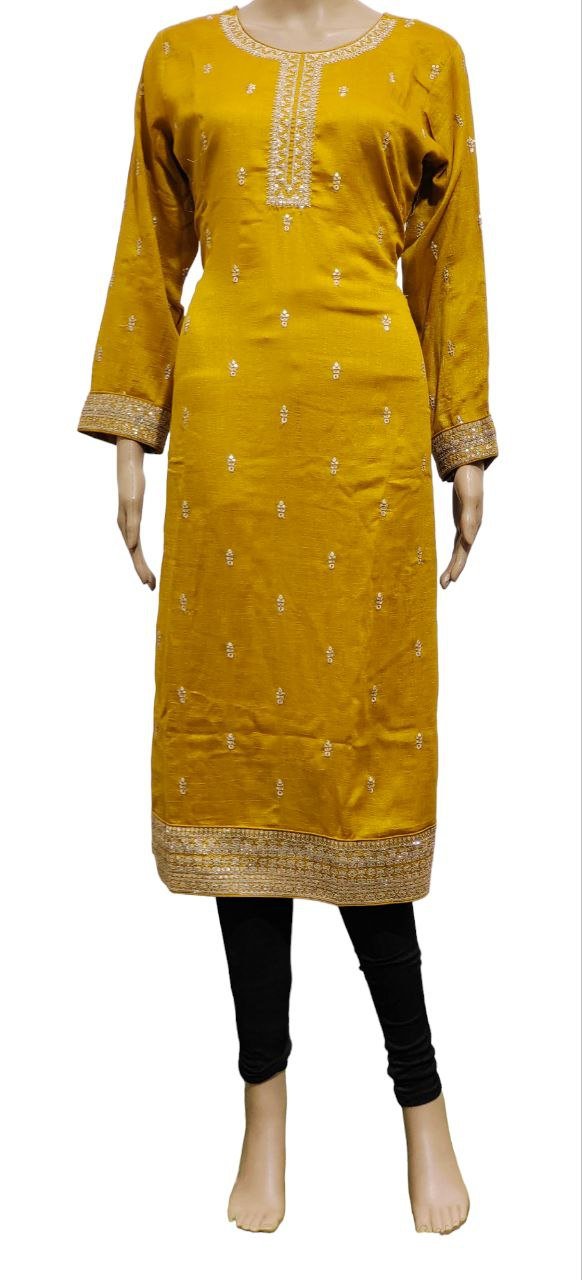 FANCY KURTI NECK PATTI DAMAN