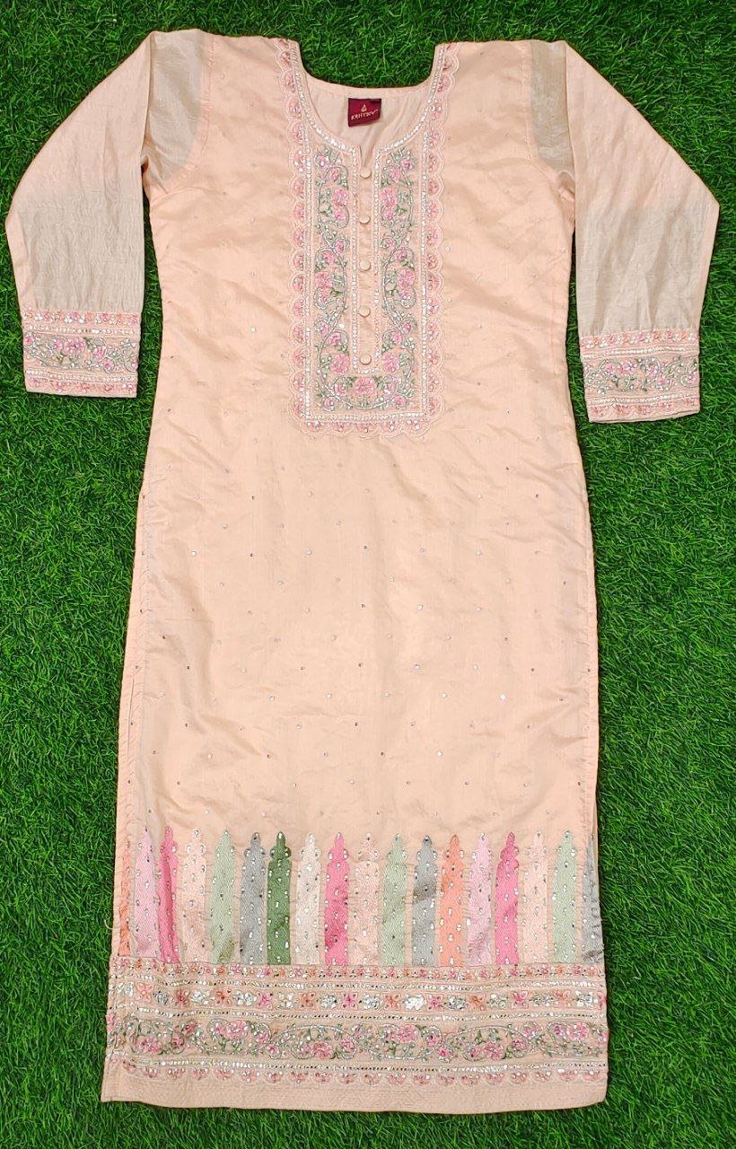 FANCY KURTI NECK PATTI DAMAN