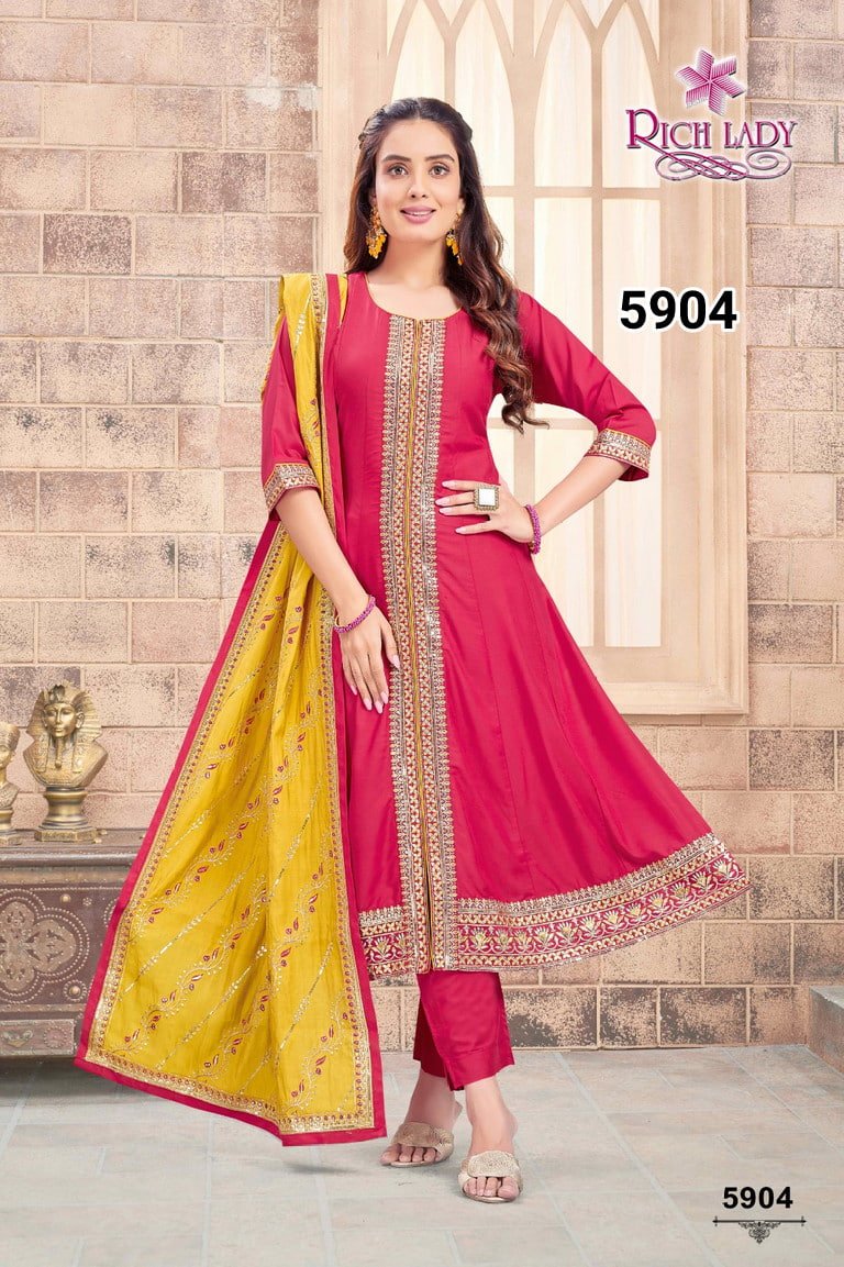fancy top & dupatta