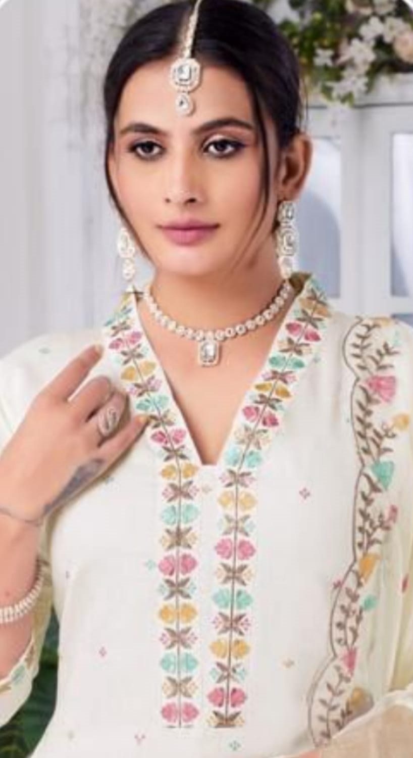 fancy top & dupatta