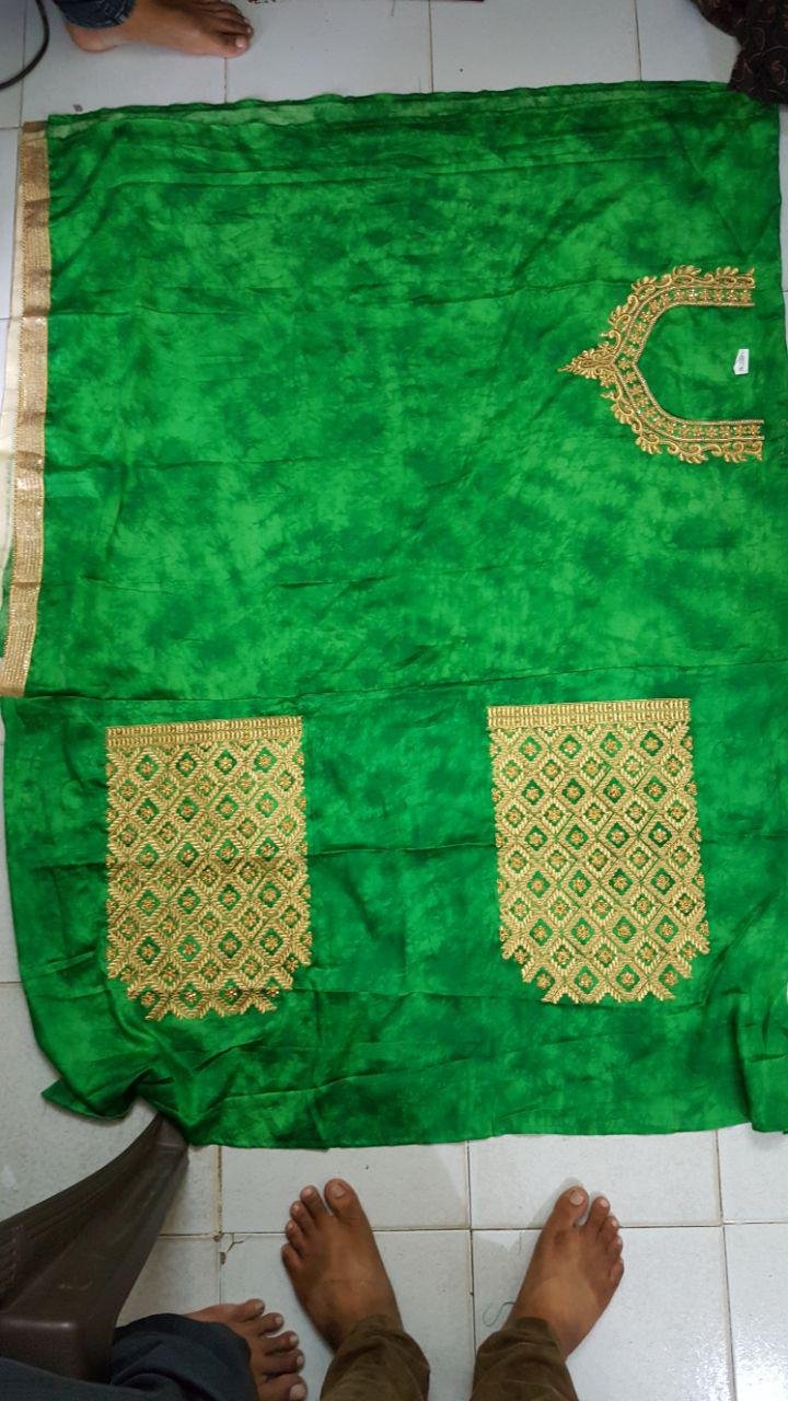 Daman & Single Head top & Duppata